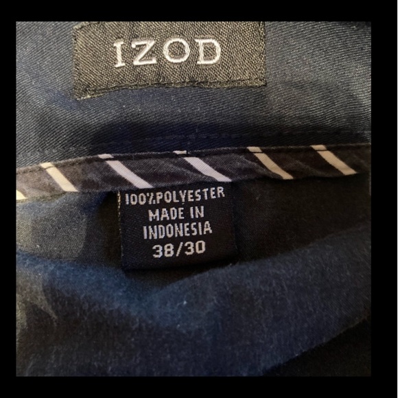 Izod Other - Size 38/30 Men’s IZOD dress pants Like New Dark Blue